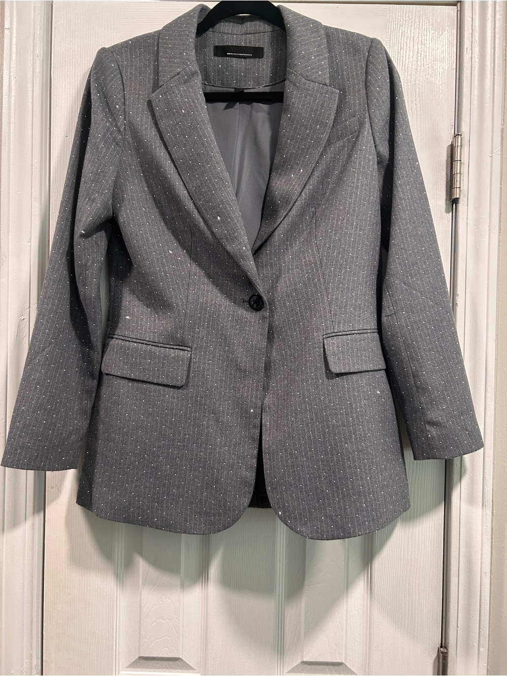 3 piece White House Black Market Gray Women's Suit